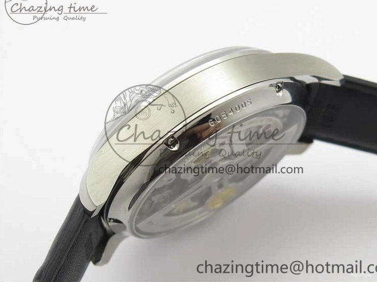 MIROTIME 0505 Portuguese Real PR Real Annual Calendar IW503502 ZF 1:1 Best Edition Black Dial Steel Markers on Black Leather Strap A StreetReady 7134